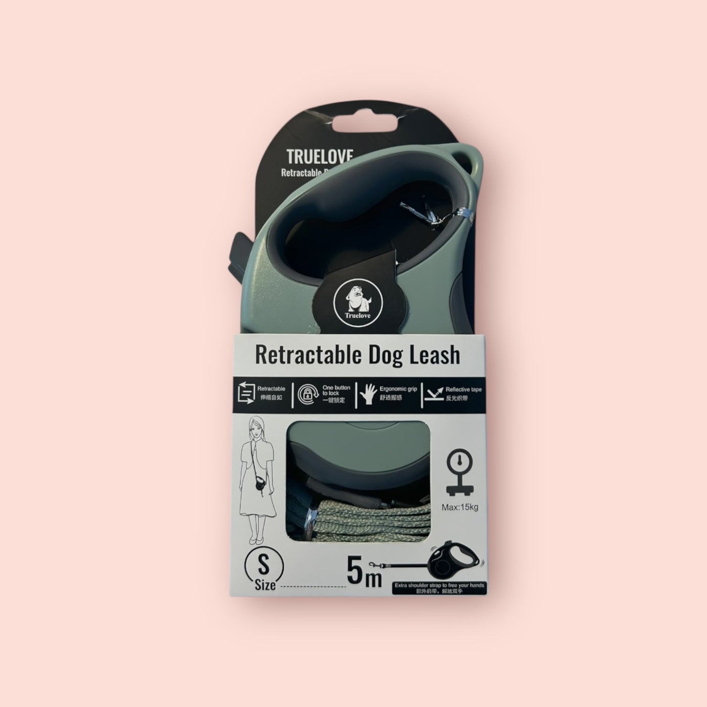 TRUELOVE Retractable Dog Leash