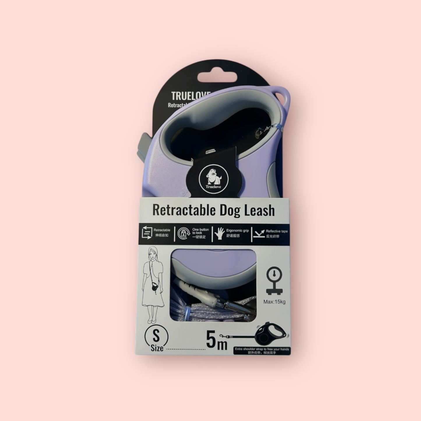 TRUELOVE Retractable Dog Leash