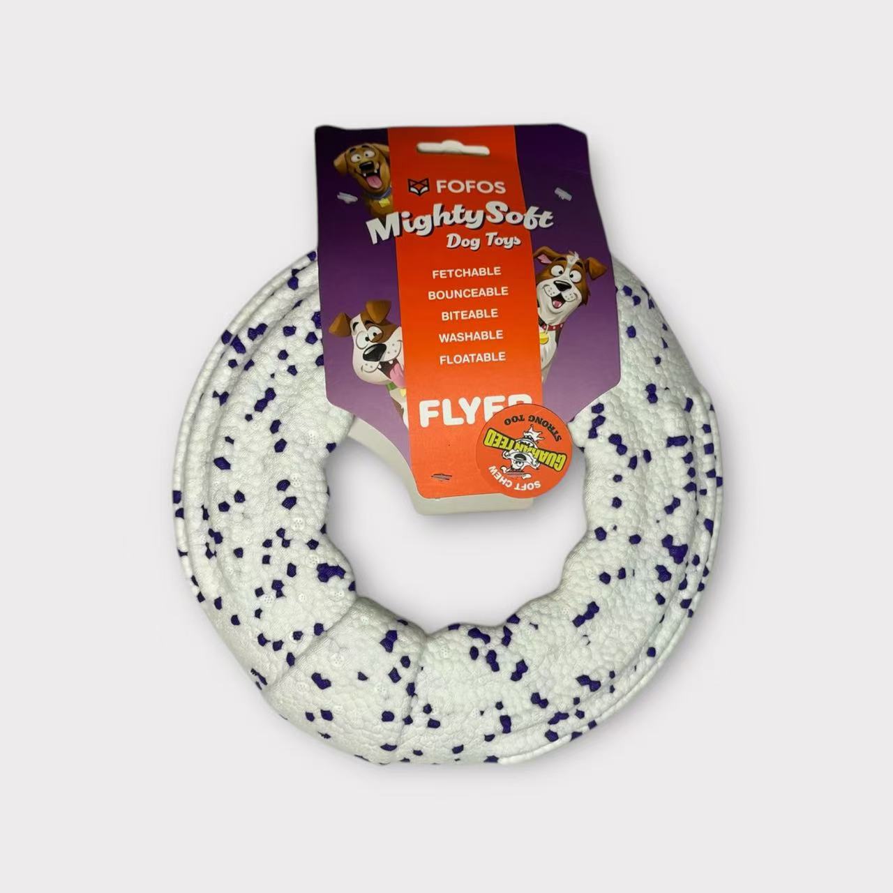 FOFOS Mighty Soft Dog Toy