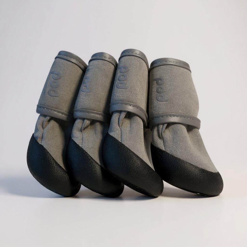 POD Rain Boots Thick base and Straps