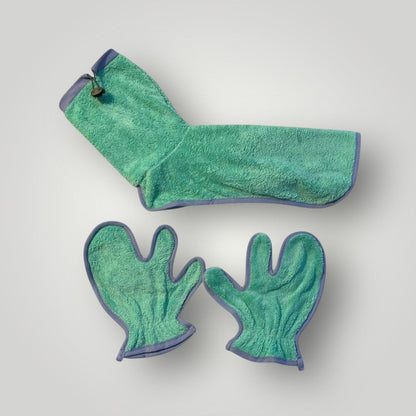 Soft Bathrobes and Mittens